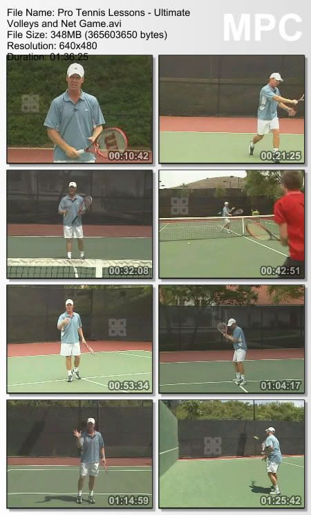 Pro Tennis Lesson by James Jensen